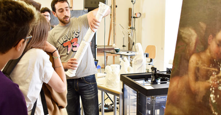 3d printed art in education