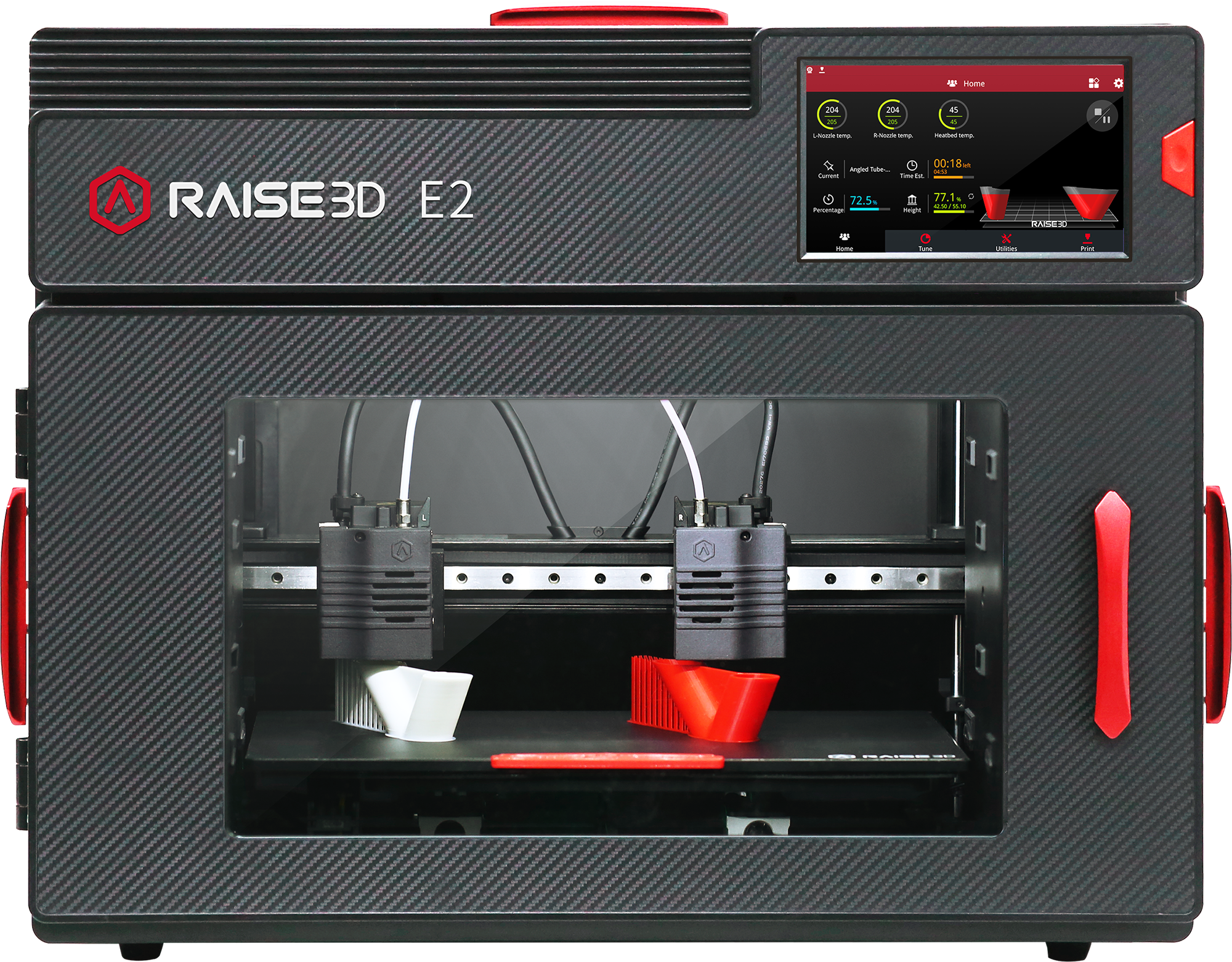 3d printing_duplication mode_E2_Raise3D